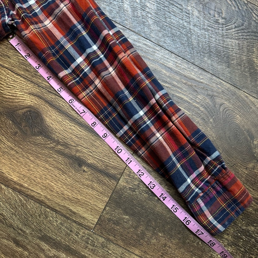 Patagonia Multicolor Plaid Women's Button-Down Shirt / patchwork Clif company - Picture 8 of 9